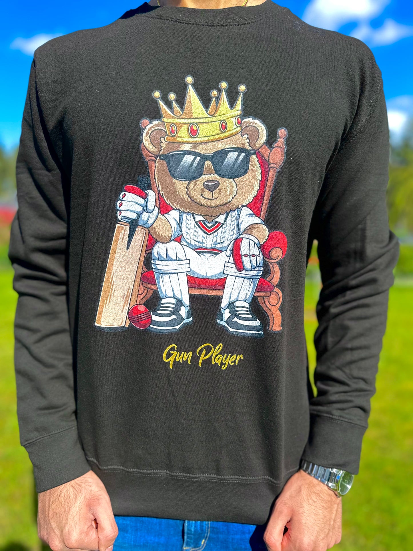The King Teddy Bear Sweatshirt